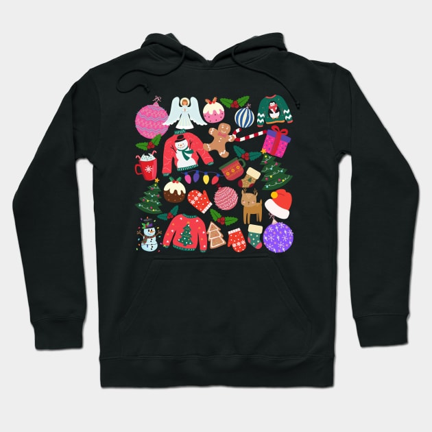 Everything Christmassy Hoodie by leBoosh-Designs